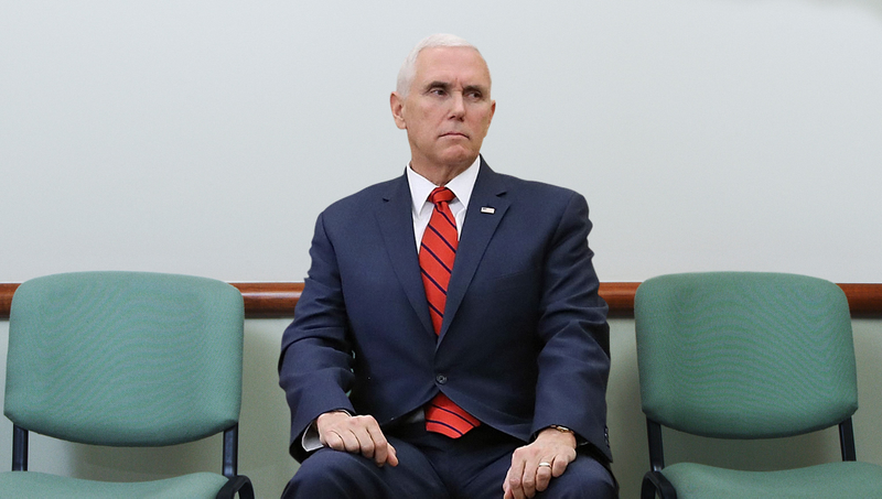 Illustration for article titled Pence Visits Conversion Therapist For Routine Gay-Preventative Checkup